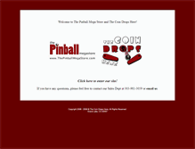 Tablet Screenshot of pinballmegastore.com